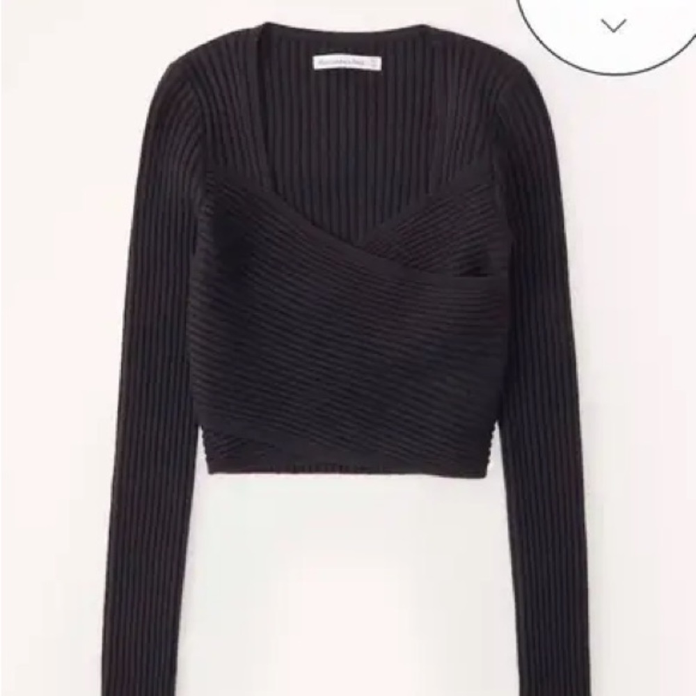 Abercrombie & Fitch Luxeloft Slim Wrap Sweater M